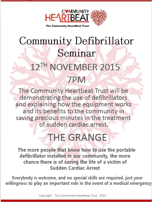 Defibrillator Training Radcliffe On Trent Parish Council